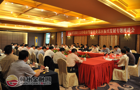 国开行支持赣南发展座谈会